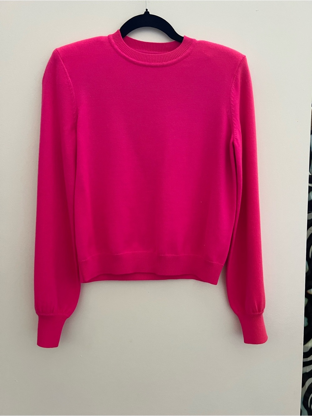 CAMI NYC Hot Pink Crewneck Sweater – XS New With Tags
